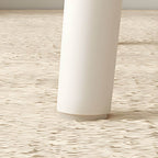 Scandinavian style stackable plastic and acrylic side chair for kitchen and dining