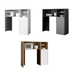 Modern Minimalist Expandable Dining Table with Chairs