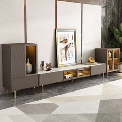 Modern Style TV Stand 78.7-Inch Media Console with Drawers