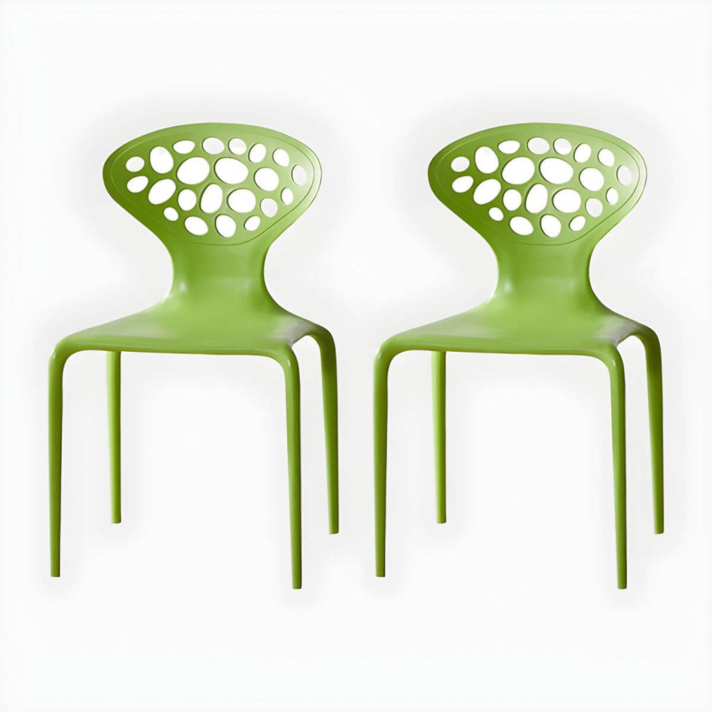 Nordic acrylic dining chair with armrest and backrest, featuring transparent acrylic legs