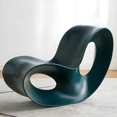 Contemporary Rocking Accent Chair Plastic & Acrylic Rocker Chair Rocking Chairs