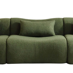 Modern Teddy Velvet Upholstered Sectional Sofa Modular Sofa