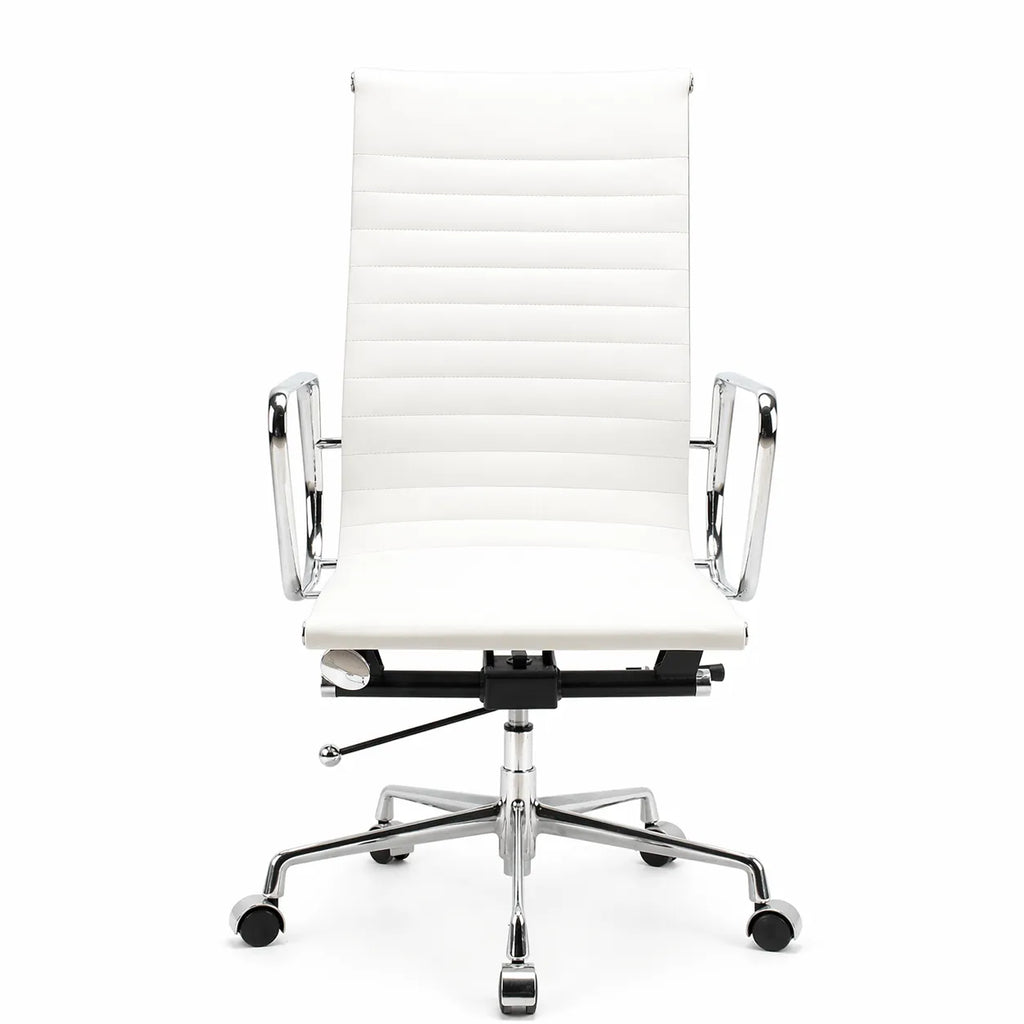Eames-Style Aluminum Executive Office Chair