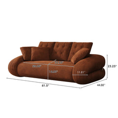 Cocochairs Corduroy Folding Sofa Bed – Pet-Friendly Floor Couch for Pets & People