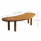 Editorial Crescent Office Set with Bean-Shaped Table and Asymmetric Benches