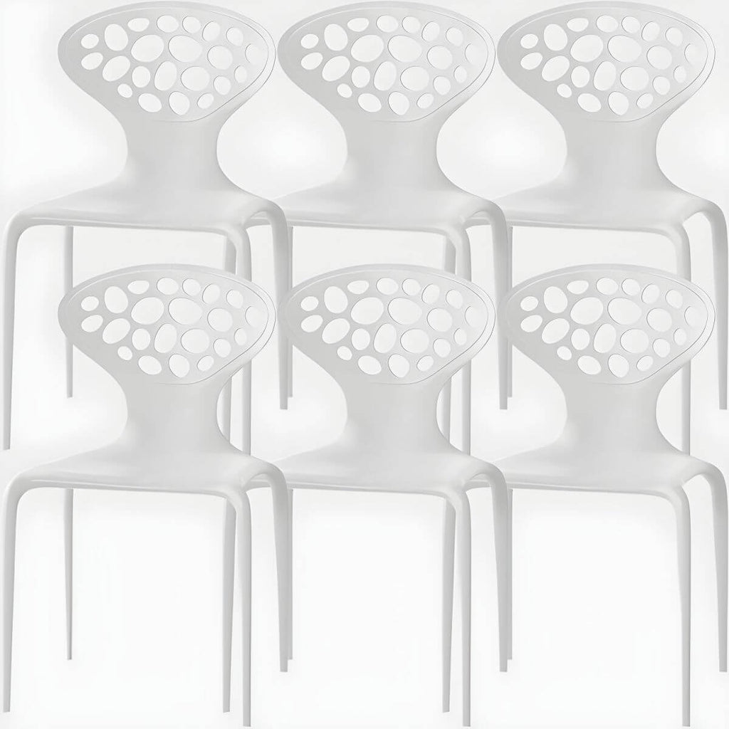 Nordic acrylic dining chair with armrest and backrest, featuring transparent acrylic legs
