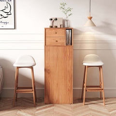 Folding Bar Table Dining Table Combo Bar and Wine Cabinet