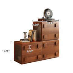 Vintage Cabinet Modular Combination Storage Cabinet