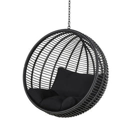 Unfinished Color Climate-resistant Metal Porch Swing with Cushions, Chain, and Stand Porch Swings
