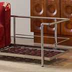 Elegant Cotton Sofa with Stainless Steel Frame for Modern Living