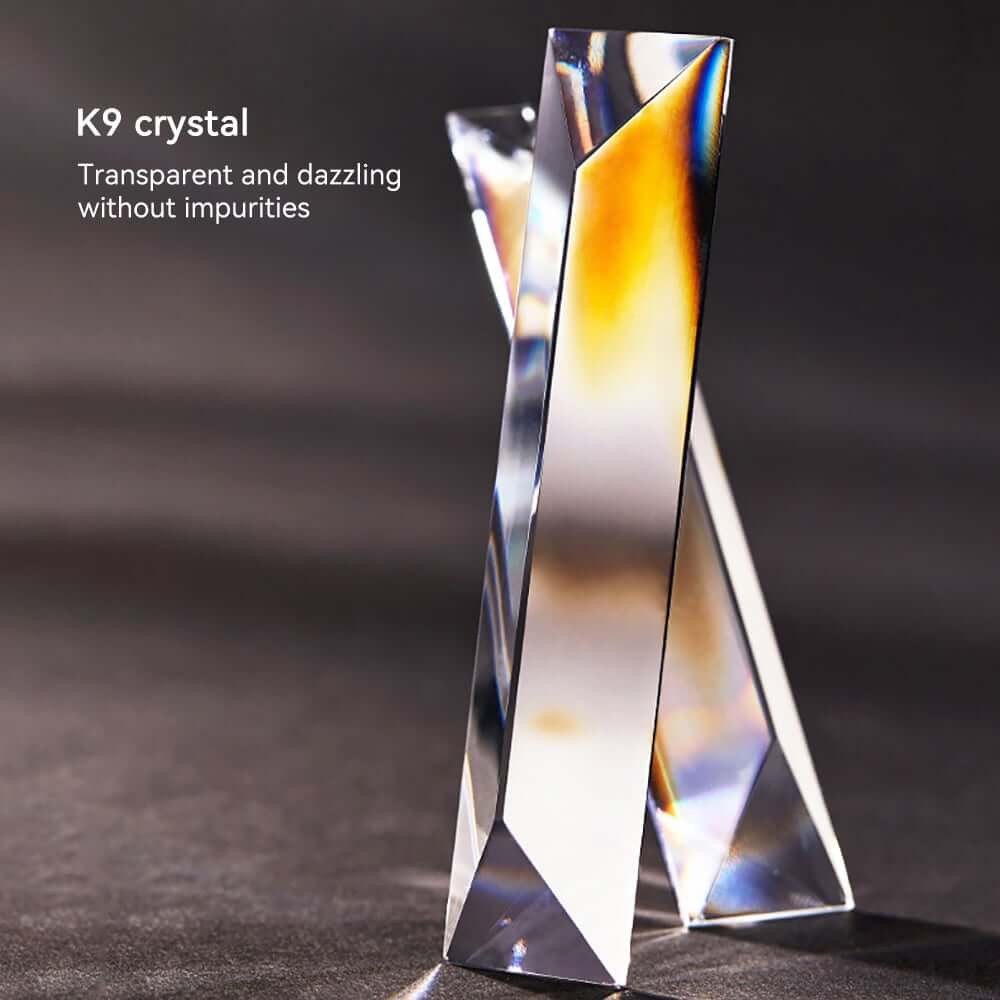 Elegant K9 Crystal Lantern Ceiling Light with Dimmable LED