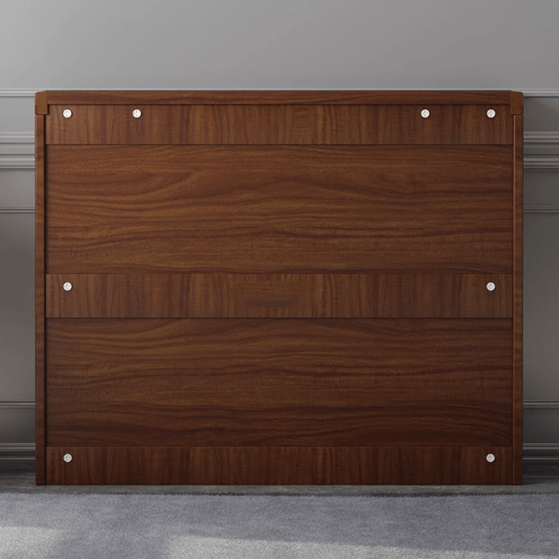 Elegant Walnut Shoe Storage Cabinet for Entryway