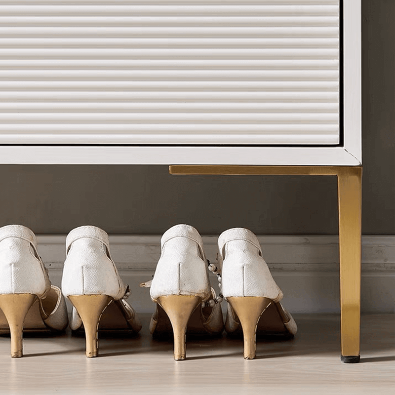 Entryway Shoe Storage Cabinet with 2 Doors & Drawer