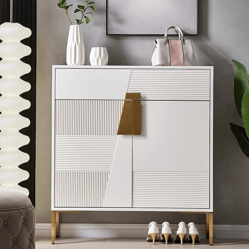 Entryway Shoe Storage Cabinet with 2 Doors & Drawer Main Product Image Main image