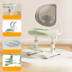 Ergonomic Adjustable Metal Chair for Kids - Comfortable Playroom Seating