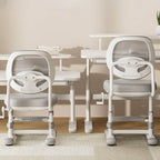 Ergonomic Adjustable Metal Chair for Kids - Comfortable Playroom Seating