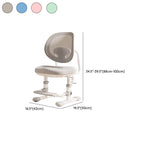 Ergonomic Adjustable Metal Chair for Kids - Comfortable Playroom Seating Dimensions