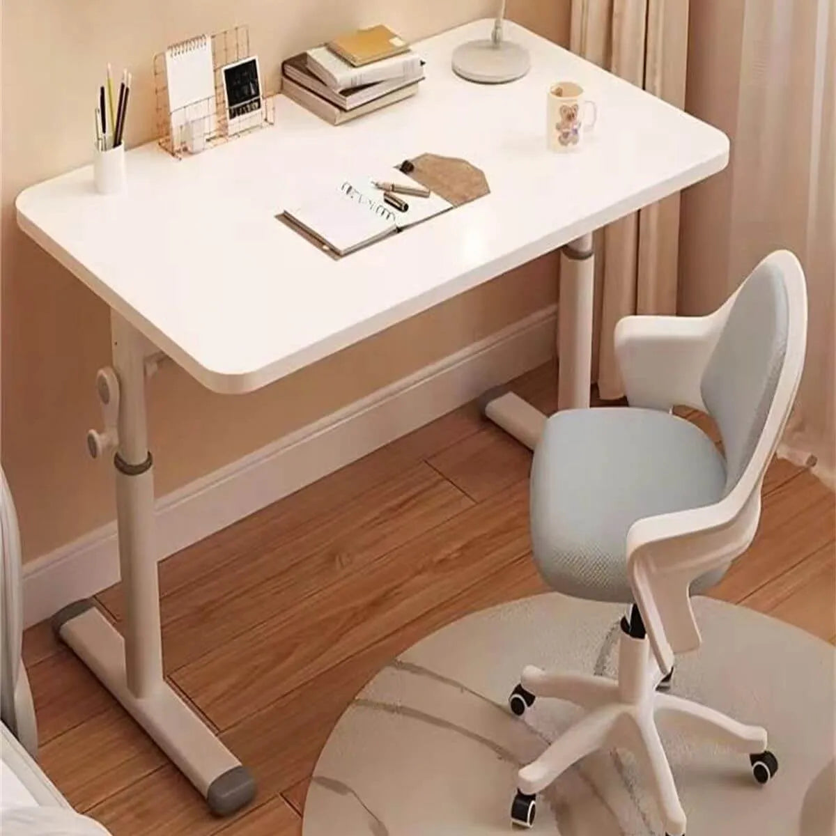 Ergonomic Kids Writing Desk with Adjustable Height & Matching Chair サブ画像