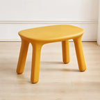 Ergonomic Plastic Kids Art Desk with Matching Chair in Solid Colors