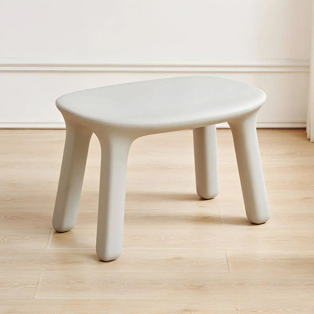 Ergonomic Plastic Kids Art Desk with Matching Chair in Solid Colors