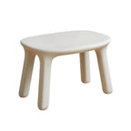 Ergonomic Plastic Kids Art Desk with Matching Chair in Solid Colors