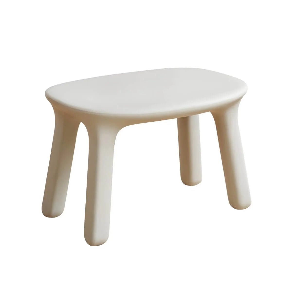 Ergonomic Plastic Kids Art Desk with Matching Chair in Solid Colors