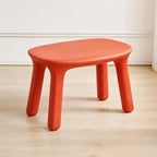 Ergonomic Plastic Kids Art Desk with Matching Chair in Solid Colors
