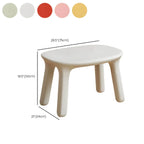 Ergonomic Plastic Kids Art Desk with Matching Chair in Solid Colors Dimensions