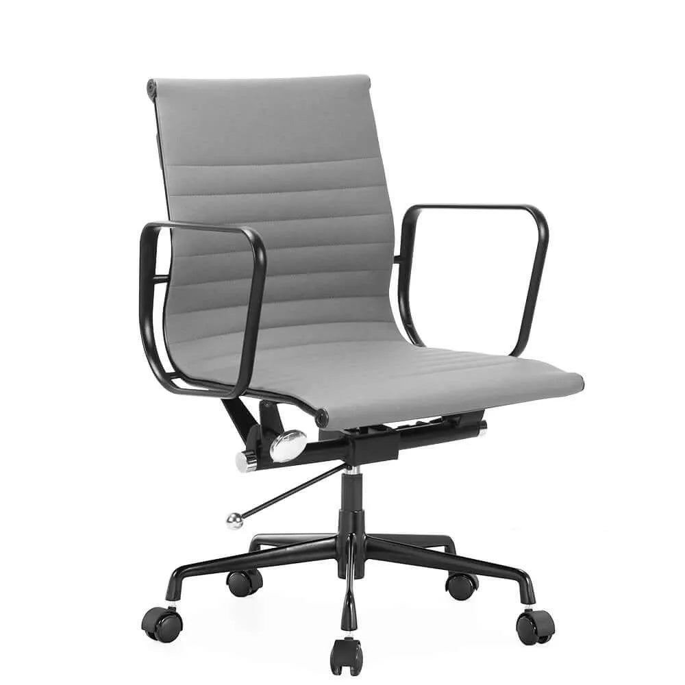 ErgoOne Ergonomic Office Chair with Faux or Genuine Leather Backrest Secondary image