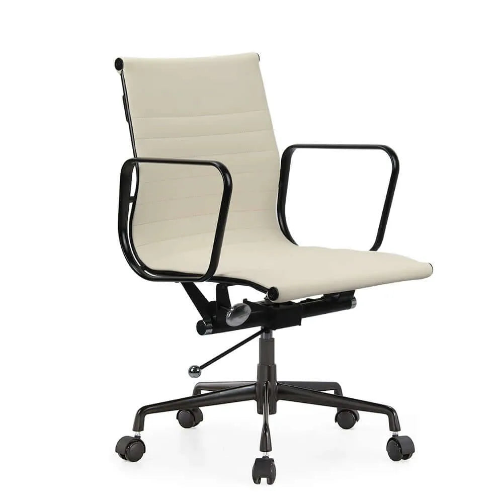 ErgoOne Ergonomic Office Chair with Faux or Genuine Leather Backrest