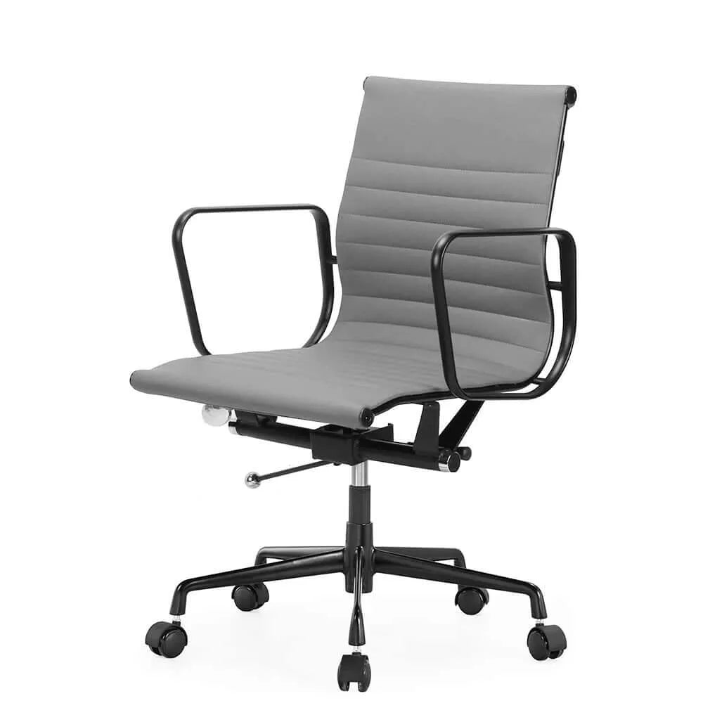 ErgoOne Ergonomic Office Chair with Faux or Genuine Leather Backrest Main Product Image Main image