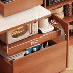 Extendable Kitchen Island With Sintered Stone Top
