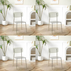 Contemporary Acrylic Dining Chair for Living Room and Kitchen Dining Chairs