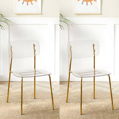 Contemporary Acrylic Dining Chair for Living Room and Kitchen Dining Chairs