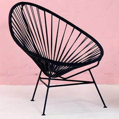 31.49" L x 37.40" W x 37.40" H Papasan Chair Armless Accent Chair for Living Room Accent Chairs