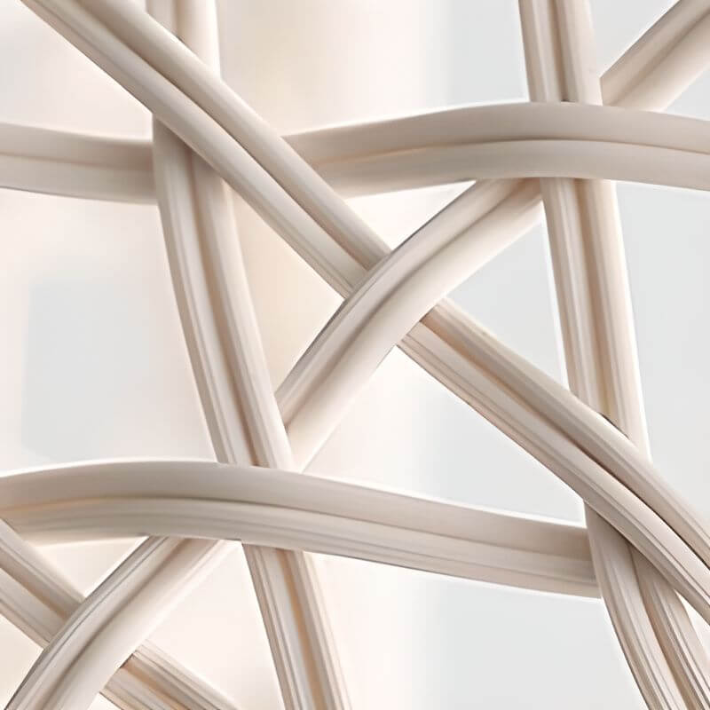 Ivory and dove grey porch swing with alloy stand and comfortable pads