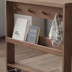 Space-saving folding table perfect for dining and work in small cozy homes