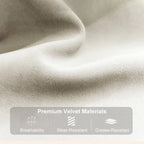 Modern white upholstered velvet floor couch, 4-seater sofa for living room seating