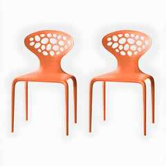 Nordic Armrest Backrest Acrylic Chair with Acrylic Legs for Dining Room Dining Chairs