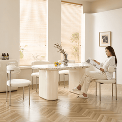 Premium Quality Terrazzo Dining Table - Safety and Fashion Combined