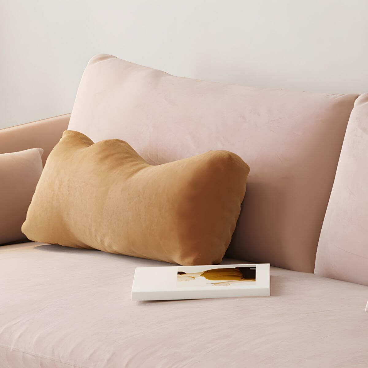 31.5-inch polyester blend tuxedo arm sofa with loose back, perfect for living room seating