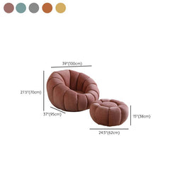 Comfortable Solid Wood Papasan Chair with Memory Foam Seat and Swivel Base Accent Chairs