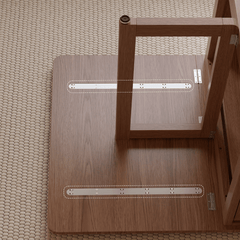 Space-Saving Multi-Purpose Folding Dining Table with Storage