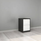 Fire-Resistant Metal File Cabinet With Lockable Vertical Storage