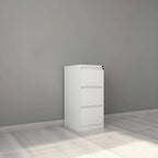 Fire-Resistant Metal File Cabinet With Lockable Vertical Storage