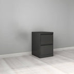 Fire-Resistant Metal File Cabinet With Lockable Vertical Storage