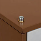 Fire-Resistant Metal Lateral Storage Cabinet With Key Lock