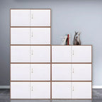 Fire-Resistant Metal Lateral Storage Cabinet With Key Lock