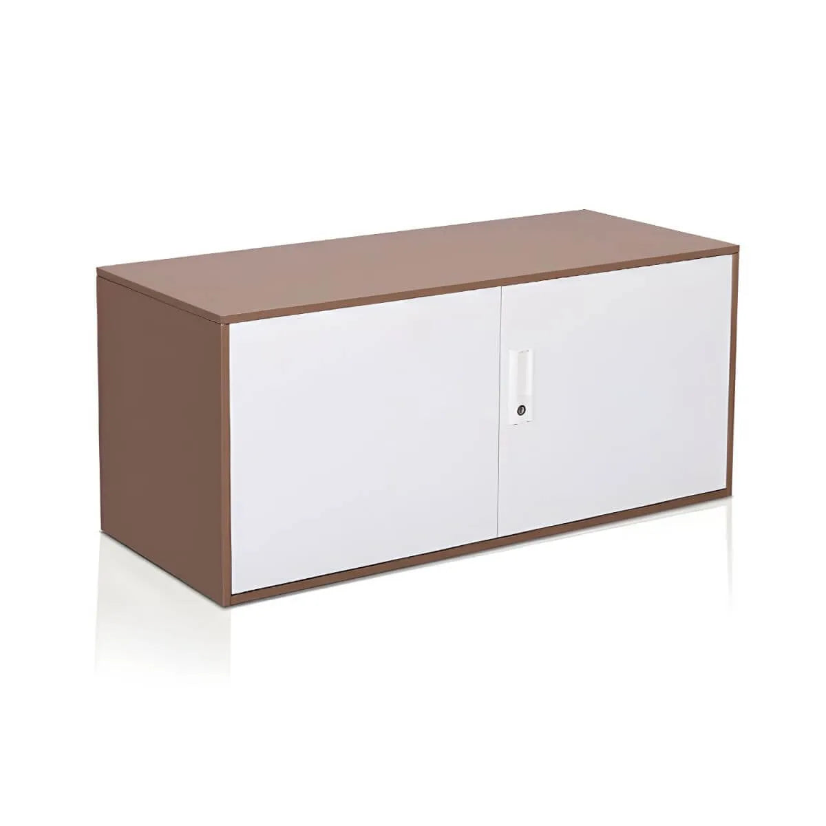Fire-Resistant Metal Lateral Storage Cabinet With Key Lock