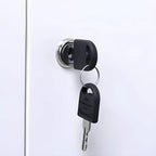 Fire-Resistant Metal Lateral Storage Cabinet With Key Lock